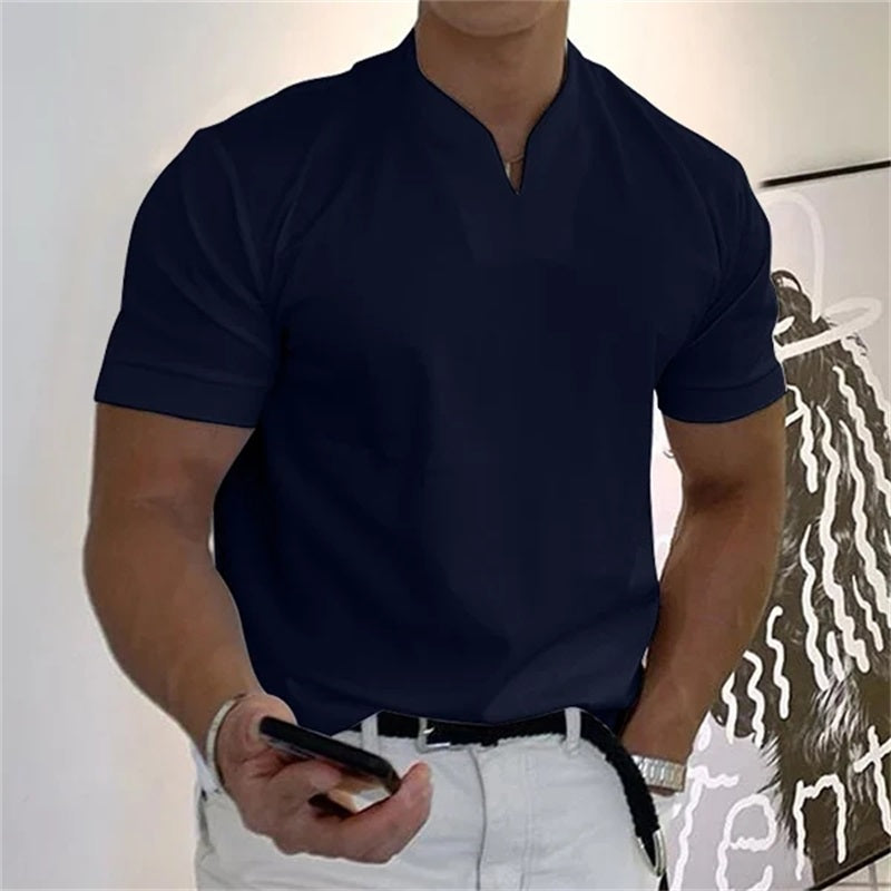 💎Men Gentlemans Business Short Sleeve Fitness T-shirt
